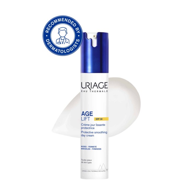 Uriage Age Lift Protective Smoothing Day Cream SPF30 Αντιρυτιδική Κρέμα Ημέρας SPF30 Με Ρετινόλη 40ml