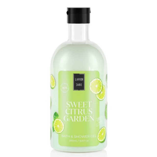 Lavish Care Bath & Shower Gel Sweet Citrus Garden Αφρόλουτρο, 500ml