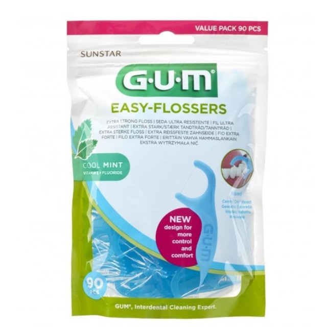 Gum 890 Easy Flossers Οδοντικά Νήματα 90τμχ