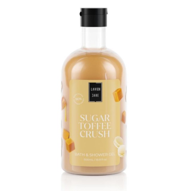 Lavish Care Bath & Shower Gel Sugar Toffee Crush Αφρόλουτρο, 500ml