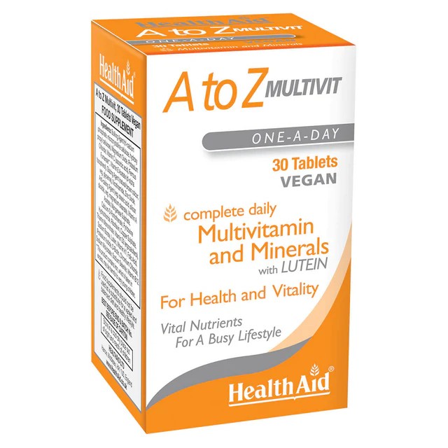 Health Aid A To Z Multivit 30tabs