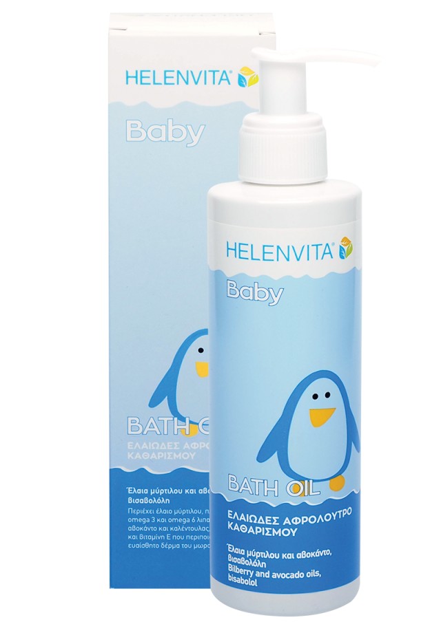 HELENVITA BABY BATH OIL 200ml