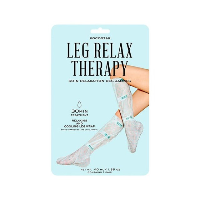Kocostar Leg Relax Therapy Μάσκα για τα Πόδια 1 Ζεύγος