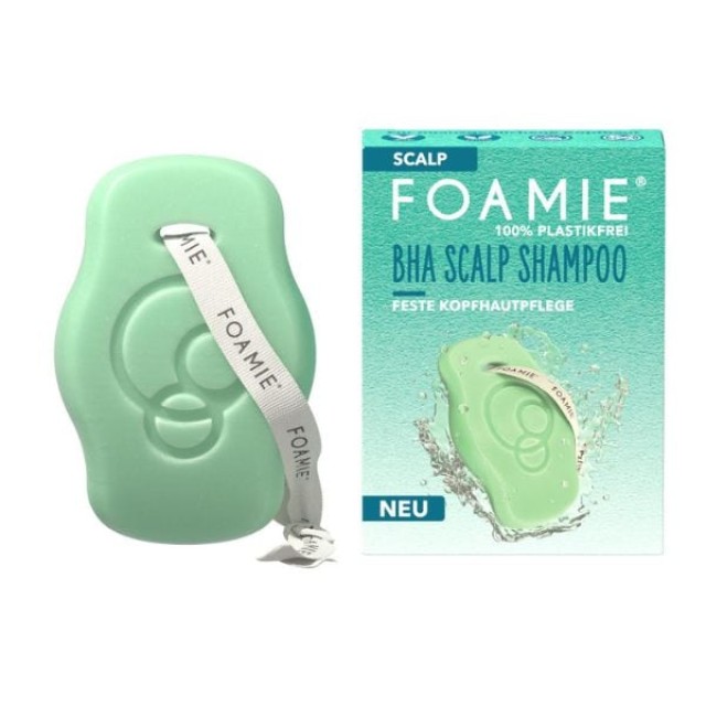 Foamie BHA Scalp Shampoo Σαμπουάν σε Μορφή Μπάρας για Αδύναμα Μαλλιά & Μαλλιά με Πιτυρίδα, 80g