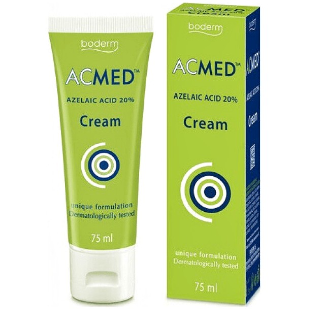 Boderm Acmed Azelaic Acid 20% Cream, Διορθώνει Τις Ατέλειες Του Λιπαρού Δέρματος, 75ml